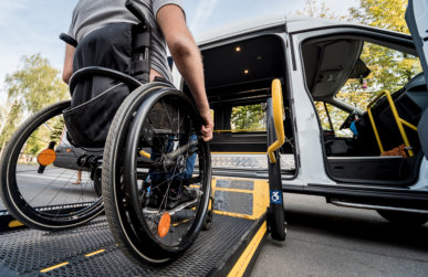 man in wheelchair